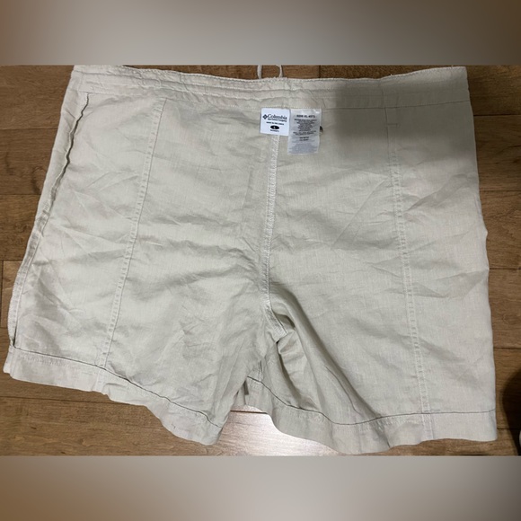 Columbia Gray Linen Blend Shorts - Picture 5 of 6